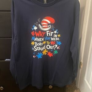 Dr. Seuss Graphic Long Sleeve Shirt
